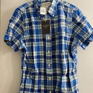 Abercrombie & Fitch muscle button down shirt